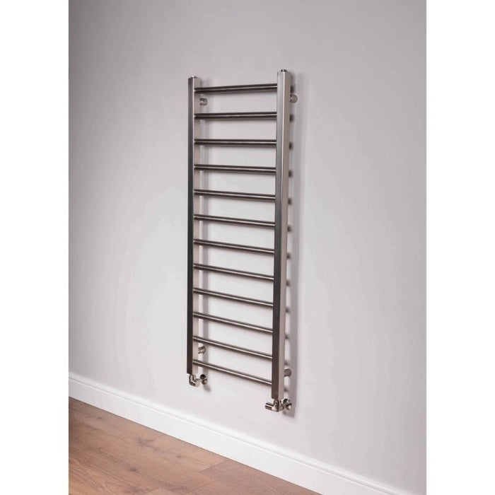 DQ Kylo Heated Towel Rail in Brushed Nickel