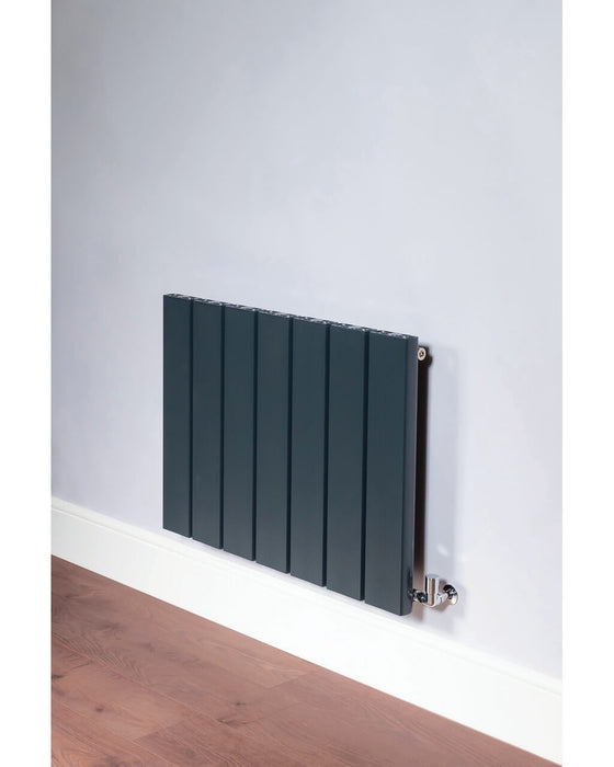 DQ Moto Horizontal Designer Radiator in Ral 7016 Anthracite