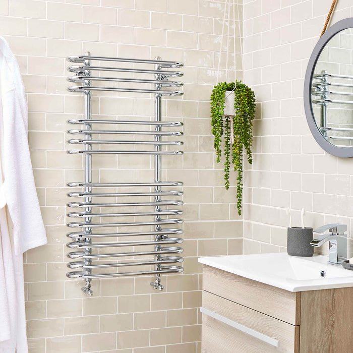 Kartell Oakland Chrome Towel Rail Chrome