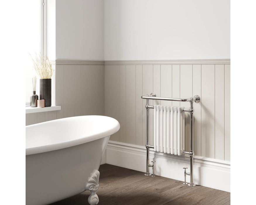 DQ Newbury Heated Towel Rail in Chrome