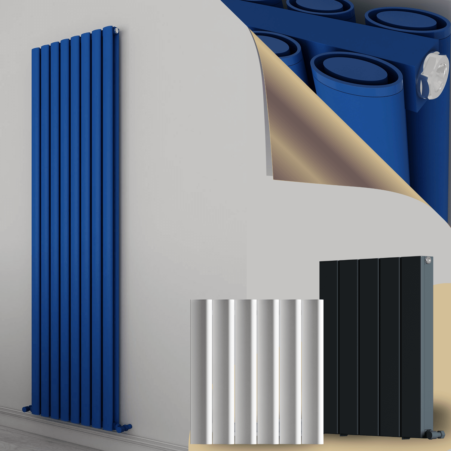 The Impact of Color Choice on Heating Systems: White, Black, and Anthracite Radiators