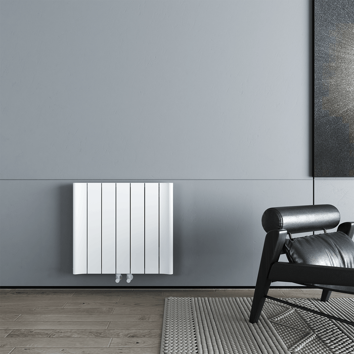 Carisa Burano Horizontal White Designer Radiator