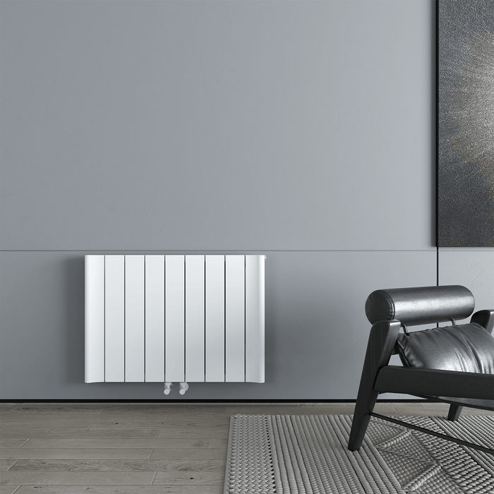Carisa Burano Horizontal White Designer Radiator