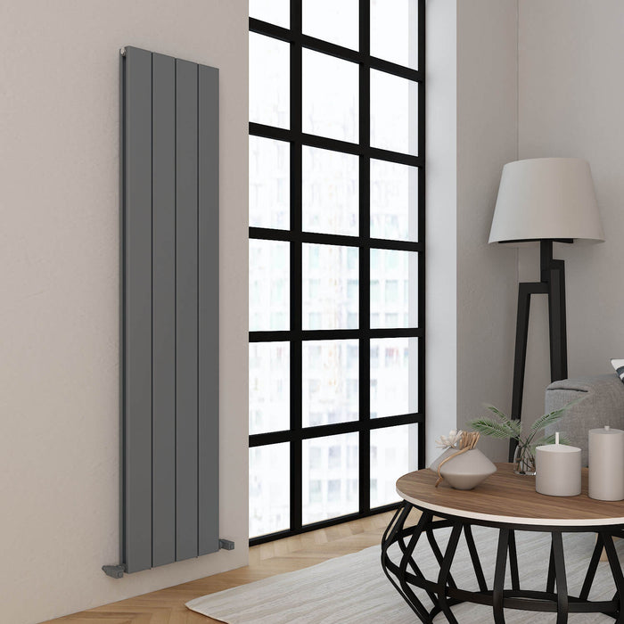Carisa Angers Vertical Light Gray Designer Radiator