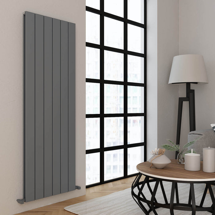 Carisa Angers Vertical Light Gray Designer Radiator