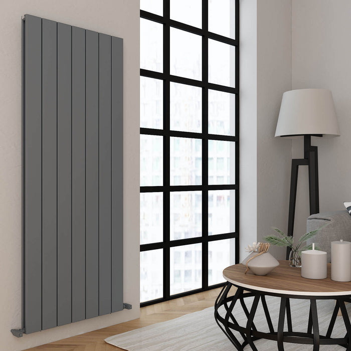 Carisa Angers Vertical Light Gray Designer Radiator
