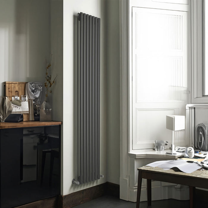 Kartell Aspen Anthracite Vertical Radiators Anthracite