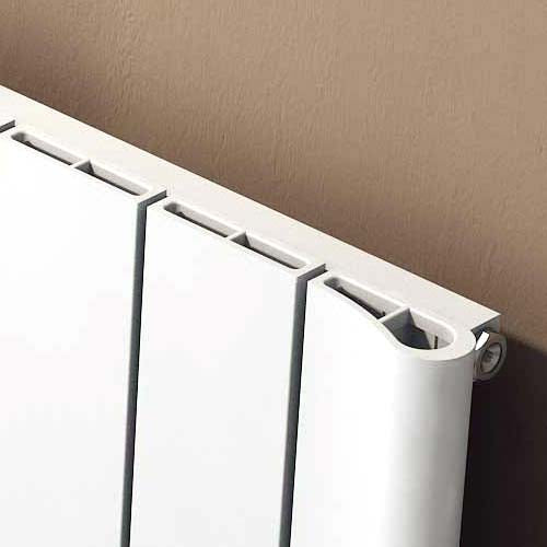 Carisa Burano Horizontal White Designer Radiator