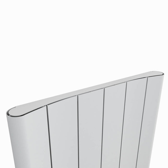 Carisa Curvy Horizontal White Designer Radiator