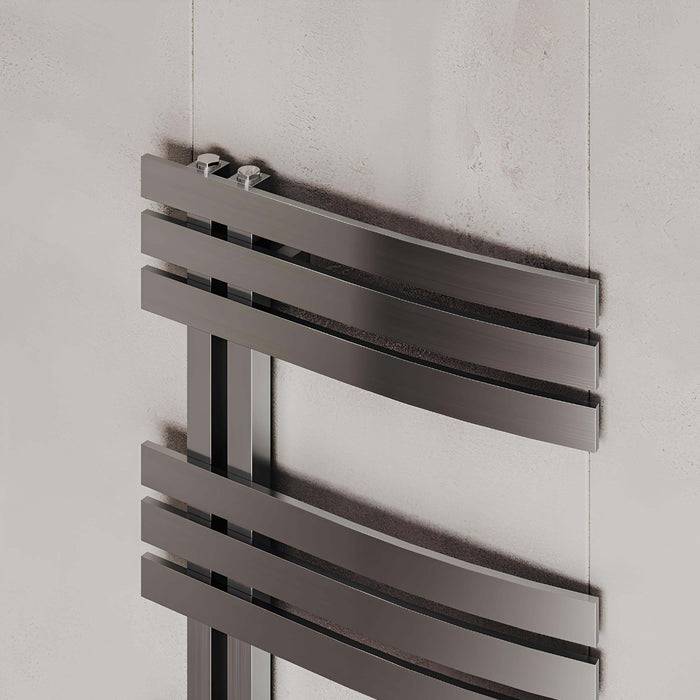 Carisa Adore  Satin Stainless Steel Heated Towel Rail