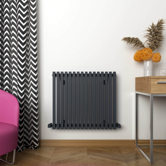 Carisa Sophia Horizontal Anthracite Designer Radiator